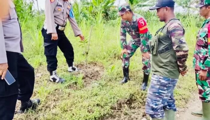 Babinsa, Polsek Sukorame dan KTH Mugomulyo Patroli Hutan