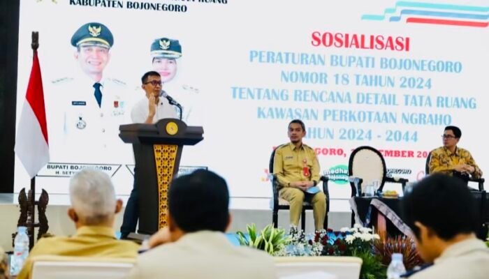 Pemkab Bojonegoro Sosialisasikan RDTR Kawasan Perkotaan Ngraho 2024–2044