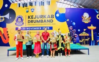 Inilah Para Juara Kejurkab Drumband PDBI Bojonegoro 2025