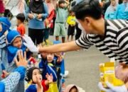 Hadirkan Dongeng di CFD, Pemkab Bojonegoro dan DWP Sinergi Hidupkan Budaya Literasi