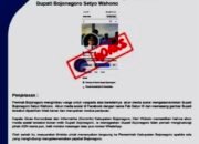 Waspada Penipuan di Media Sosial atas Nama Bupati Bojonegoro