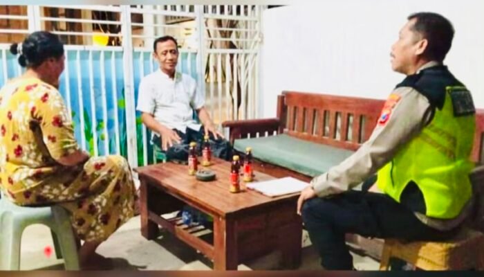 Polsek Kanor Bojonegoro Patroli Dialogis di Desa Temu