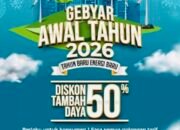 PLN Bojonegoro Diskon Tambah Daya 50% Awal Tahun 2026