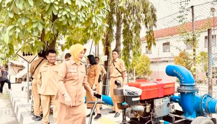 Atasi Genangan di Pusat Kota, Pemkab Bojonegoro Pasang Pompa Sibel Permanen di 3 Titik Vital
