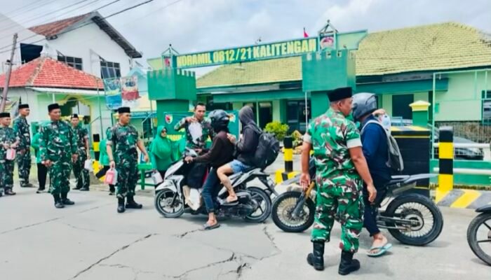 koramil Kalitengah Lamongan Gelar Aksi Bertajuk Jumat Berkah