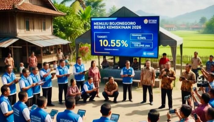 Bojonegoro Kejar Target Penurunan Kemiskinan 0,94% di 2026