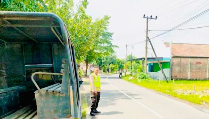 Polsek Sukosewu Bojonegoro Patroli Siang di Titik Rawan