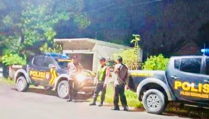 Polsek Kedungadem Bojonegoro Patroli Perbatasan