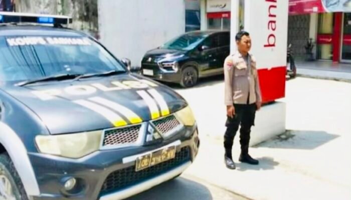 Polsek Sugihwaras Bojonegoro  Patroli Dialogis di Obyek Vital