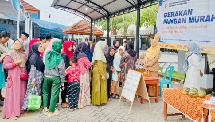 Gerakan Pangan Murah di Balen Bojonegoro Omzet Rp39 Juta