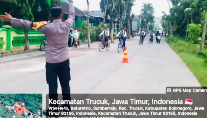Polsek Trucuk, Bojonegoro Laksanakan Program ‘Sapa Pagi’