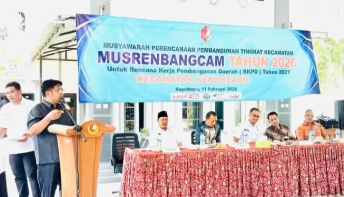 Ahmad Supriyanto Musrenbangcam Kepohbaru harus Hasilkan Prioritas Strategis
