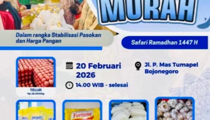 Pemkab Bojonegoro Gelar Gerakan Pangan Murah