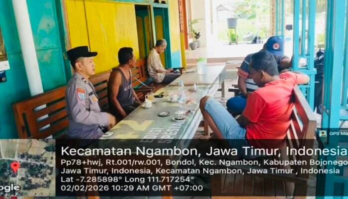 Peran Polsek Ngambon Upaya Pencegahan Gangguan Kamtibmas