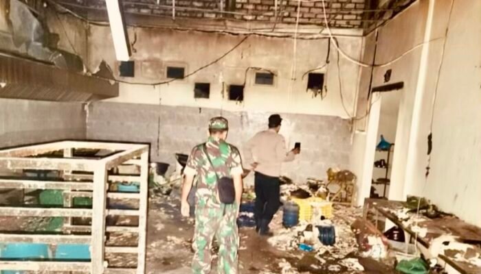 Dapur SPPG Sumuragung Bojonegoro Terbakar, 2 Pekerja Luka Bakar