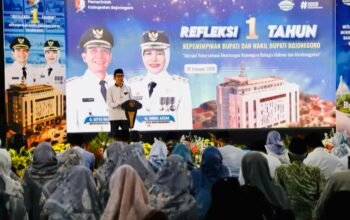 Refleksi 1 Tahun Kepemimpinan Bupati dan Wakil Bupati Bojonegoro: Merajut Kebersamaan Membangun Daerah.