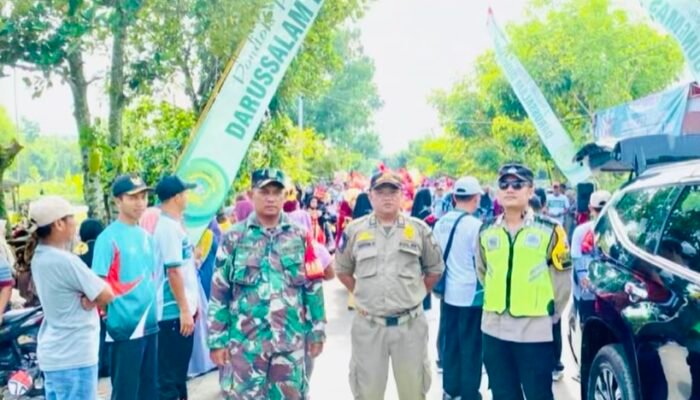 Keamanan Parade Santri: TNI/Polri Bersinergi di Sumberrejo Bojonegoro