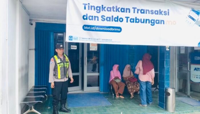 Jaga Kamtibmas Polsek Ngraho, Bojonegoro Sambang Objek Vital