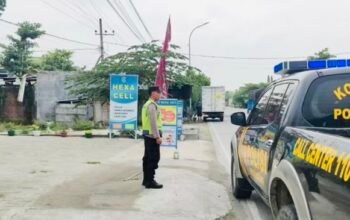 Polsek Ngraho , Bojonegoro Patroli  Intensif Siang Hari