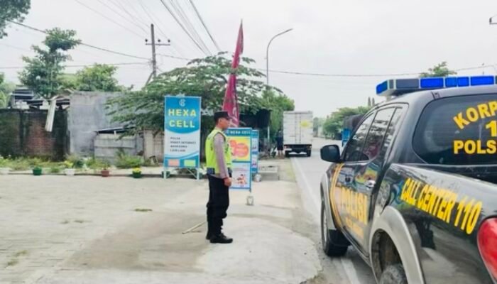 Polsek Ngraho , Bojonegoro Patroli  Intensif Siang Hari