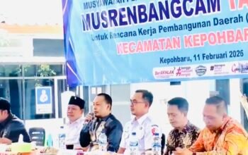 Hadiri Musrenbangcam Kepohbaru, Ketua DPRD Abdulloh Umar Soroti Skala Prioritas Pembangunan
