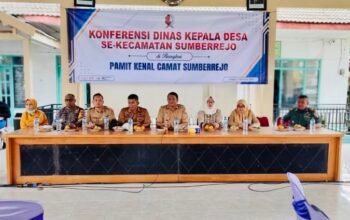 Polres Bojonegoro Dukung Konferensi Kades Sumberrejo