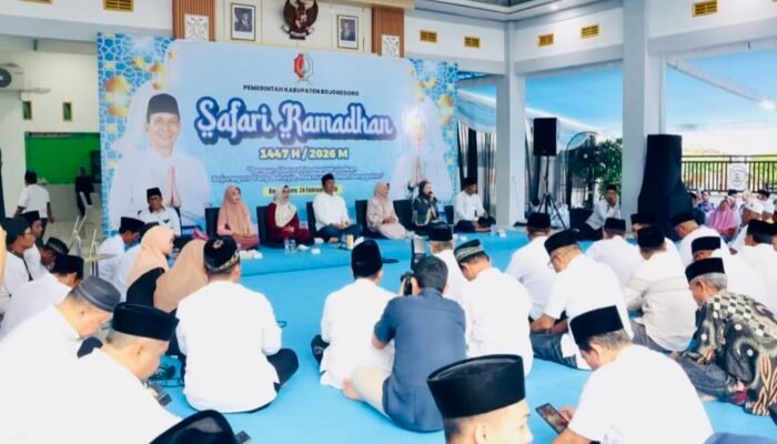 Safari Ramadhan Bojonegoro: Sembako Murah Serbu Sumberrejo