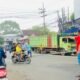 Truk Tronton Seruduk Brio di Prapatan Balen Bojonegoro
