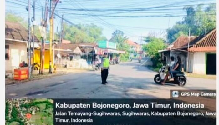 Polsek Sugihwaras Bojonegoro Gelar Program “Sapa Pagi”