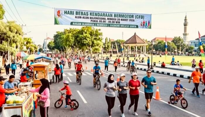 Dishub Bojonegoro Kembali Gelar Car Free Day 29 Maret