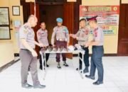 Polsek Padangan Bojonegoro Cek Senjata Api Dinas