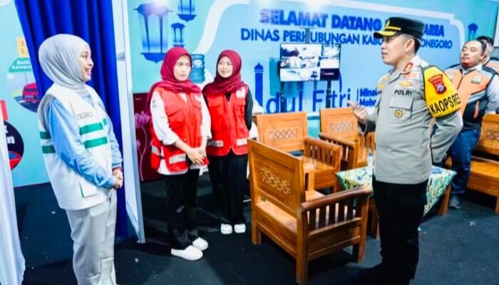 Kapolres Bojonegoro Cek Kesiapan Pos Pelayanan Operasi Ketupat Semeru 2026