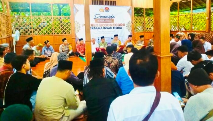 Polres Bojonegoro Gelar Buka Puasa Bersama Anak Yatim dan Insan Media