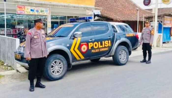 Patroli Sapa Siang Polsek Gondang: Mewujudkan Kamtibmas Kondusif