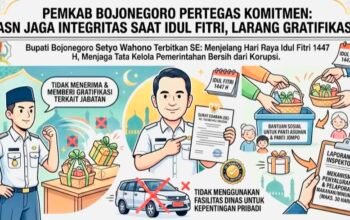 Pemkab Bojonegoro Larang ASN Terima Gratifikasi Saat Idul Fitri
