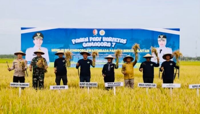 Bupati Setyo Wahono Targetkan Bojonegoro Jadi Lumbung Pangan Nasional lewat Gamagora 7