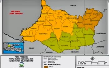 Bupati Bojonegoro Terbitkan SE Antisipasi Kemarau Panjang 2026