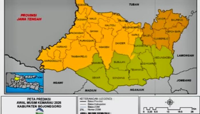 Bupati Bojonegoro Terbitkan SE Antisipasi Kemarau Panjang 2026