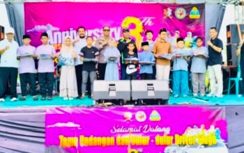 Rayakan HUT Ke-3, Persatuan Driver Siaga Bojonegoro Santuni Puluhan Anak Yatim