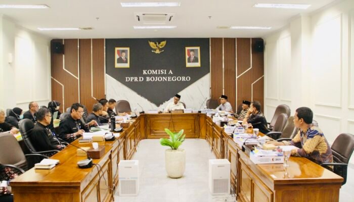Rapat Pansus I DPRD Kabupaten Bojonegoro Terkait Dua Raperda