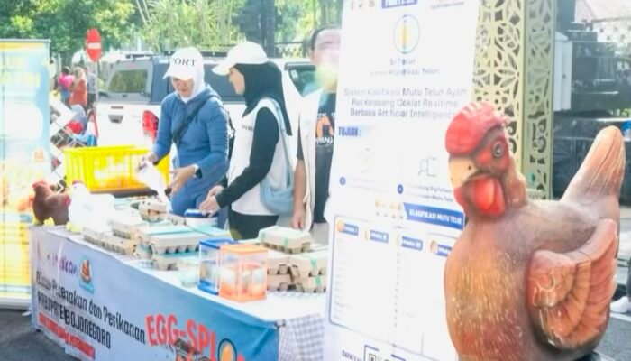 Wabup Nurul Azizah Promosikan Telur Gayatri di CFD Bojonegoro