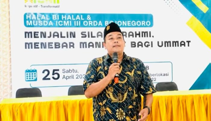 Dr. Arief Januwarso Terpilih Aklamasi Pimpin ICMI Bojonegoro
