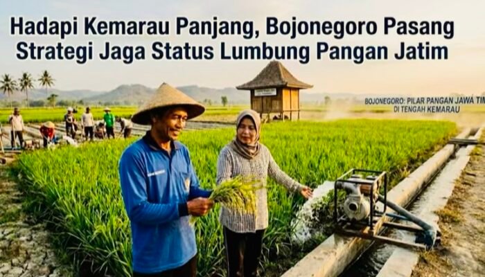 Hadapi Kemarau Panjang, Bojonegoro Pasang Strategi Jaga Status Lumbung Pangan Jatim