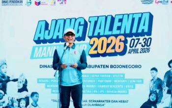 Bupati Bojonegoro Buka Ajang Talenta Pelajar Mannah Cup