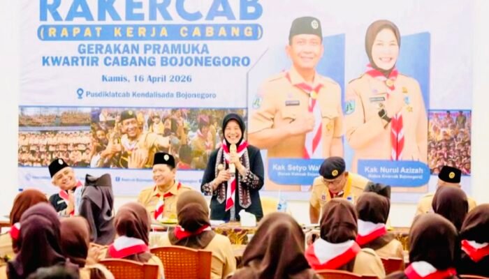 Wabup Bojonegoro Dorong Pramuka Jadi Mitra Pembangunan 2026