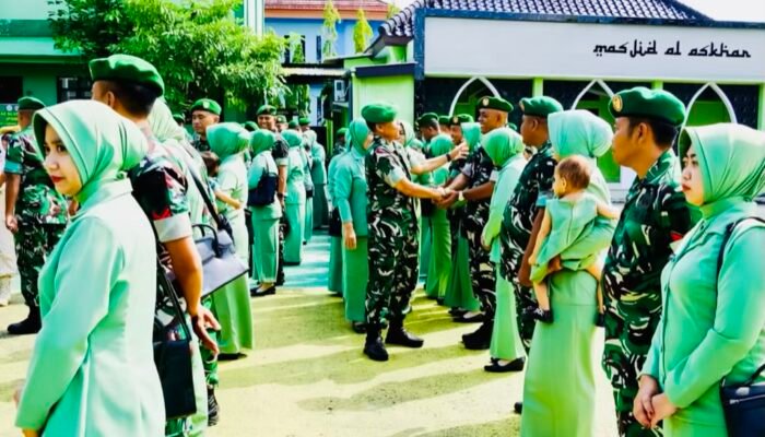 52 Personel Kodim 0813 Bojonegoro Naik Pangkat Periode 1 April 2026