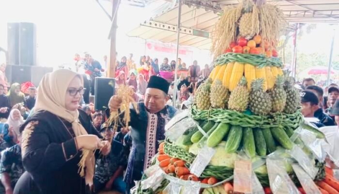 Warga Desa Sembung Sukorame Lamongan Gelar Sedekah Bumi