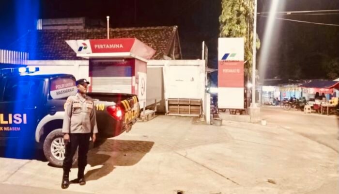 Patroli Rutin Polsek Ngasem: Menjaga Kamtibmas di Bojonegoro