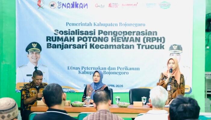 Sosialisasi RPH Banjarsari oleh Pemkab Bojonegoro
