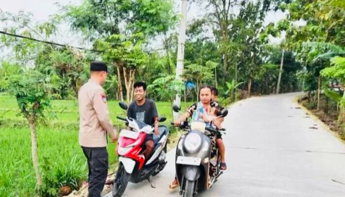 Polsek Sukosewu Bojonegoro Gelar Rutinan Kegiatan Sapa Pagi